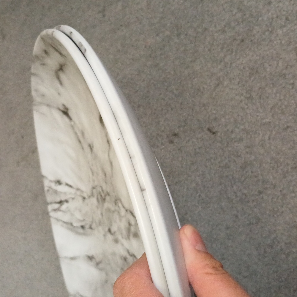 Marble Melamine Salad plates - Picture 5 of 5